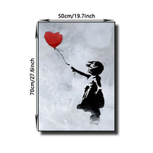 Load image into Gallery viewer, Banksy Street Graffiti Decorative Canvas Painting Art Poster Abstract Figure Mural Room Wall Decoration Prints
