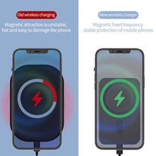 Load image into Gallery viewer, Mini Magnetic Wireless Car Charger Phone Holder Stand Car Mount For iPhone 17 16 15 14 13 12 Pro Max Fast Car Charging Station