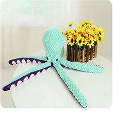 Load image into Gallery viewer, Pet plush octopus toy interactive sound anti-demolition home large and small dog boredom companion dog toy