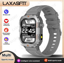 Load image into Gallery viewer, Outdoor Military Smartwatch – Bluetooth Calling, 1.73” LED Display, Sports &amp; Fitness Watch