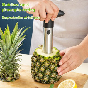 Easy Pineapple Slicer & Corer! Stainless Steel Kitchen Tool