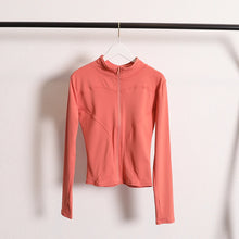 Load image into Gallery viewer, Yoga Jacket Coat Flexible Active Wear Women Zip Up Gym Sports Fitness Casual Jackets with Thumb Holes