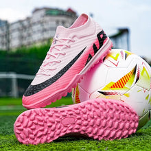 Load image into Gallery viewer, Mid-top New Men Soccer Shoes Cleats Hot-selling Non-Slip FG/TF Football Boots High-quality Match Sneakers Futsal Indoor