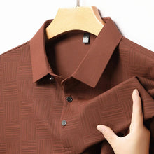 Load image into Gallery viewer, 2024 Men's New Printed Business Casual Short sleeved POLO Shirt Fashion Short sleeved Comfortable and Breathable Top