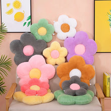 Load image into Gallery viewer, 12/35cm Stuffed Five Petal Flower Cushion Girly Room Decor Sunflower Pillow Bay Window Pink Flower Sit Bedroom Seat Pillow