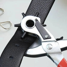 Load image into Gallery viewer, Multifunctional Leather Hole Punch Tool Carbon Steel Belt Puncher Crafts Tool