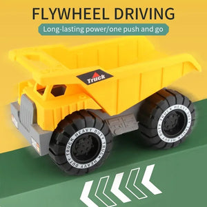 18cm Children Dump Truck Toy - Construction Vehicle Model, Boys Puzzle Car