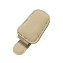 Load image into Gallery viewer, Car Sun Visor Glasses Case Sunglasses Clip Card Ticket Holder Fastener Pen Box For Tesla Model 3 Model Y Model S Model X Plaid