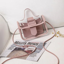 Load image into Gallery viewer, Fashion Lady PVC Jelly Crossbody Bag Transparent Shoulder Handbag Women&#39;s Purse