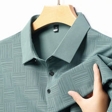 Load image into Gallery viewer, 2024 Men's New Printed Business Casual Short sleeved POLO Shirt Fashion Short sleeved Comfortable and Breathable Top