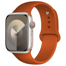 Load image into Gallery viewer, Silicone Band For Apple Watch strap 44mm 45mm 40mm 41mm 42-38mm 45 mm sport bracelet iwatch series 8 7 6 5 4 3 SE 9 Ultra 2 49mm