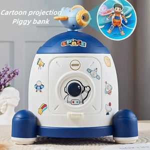 Smart Rocket Piggy Bank! Projects Images, Cartoon Stickers