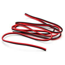 Load image into Gallery viewer, 20 meters 2PIN Electrical Wire Tinned Copper PVC Insulated Red Black Cable For Single Color LED Strip Light Extension Wire 22AWG