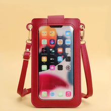 Load image into Gallery viewer, Women&#39;s Soft Leather Crossbody Phone Purse Wallet Handbag Shoulder Strap Bag