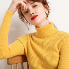 Load image into Gallery viewer, Heliar Women Fall Turtleneck Sweater Knitted Soft Pullovers Cashmere Jumpers Basic Soft Sweaters For Women 2024 Autumn Winter