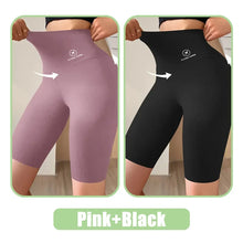Load image into Gallery viewer, M-XL Women Shorts Sports Shorts For Women New Cycling Jogging Fitness High Waist Push Up Gym shorts Leggings Yoga Clothing