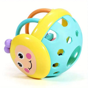 Bendy Baby Toy: Rattles, Walker, Bell, Develop Intelligence, 0-12 Months