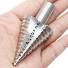 Load image into Gallery viewer, 5-35MM High Speed Steel Step Drill Bit Wood Metal Drilling Bit HSS Power Tools Hole Cutter Industrial Reamer Tool Accessories