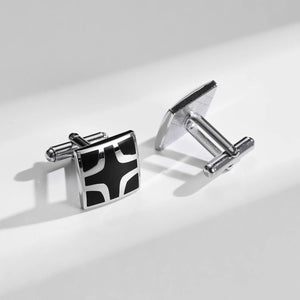 Luxury Men's Cufflinks & Tie Clip Set - Wedding Guest Gift Fashion Jewelry