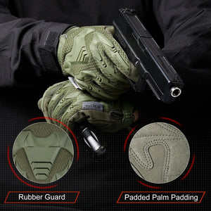 Military Tactical Gloves Camo Army Sport Full Finger Men