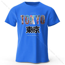 Load image into Gallery viewer, Tokyo Printed Fashion Forward 100% Cotton T-Shirt, Ultra Soft Round Neck Short Sleeve Tee, Perfect for Men &amp; Women