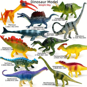 12PCS Farm Animal Figurine Set – Mini Duck, Horse, Chicken, Cow Toys for Kids