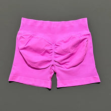 Load image into Gallery viewer, Histello Sports Shorts 4.5" Women Yoga Exercise Shorts Scrunch Bum Hip Tight Workout Fitness Activewear Gym Running Short Pants