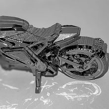 Load image into Gallery viewer, 3D Metal Motorcycle Puzzle Kit - Adult DIY Model Building Toy, Birthday Gift