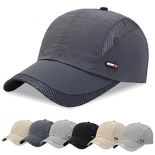 Load image into Gallery viewer, Quick Dry Mesh Cap  Hiking, Fishing, Sun Protection