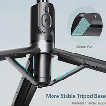 Load image into Gallery viewer, Self Portrait Pole Tripod With Lighting Self Portrait Pole With Wireless Remote Control Portable Mobile Phone Tripod Color Box