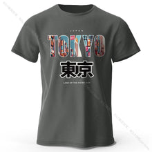 Load image into Gallery viewer, Tokyo Printed Fashion Forward 100% Cotton T-Shirt, Ultra Soft Round Neck Short Sleeve Tee, Perfect for Men &amp; Women