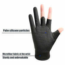 Load image into Gallery viewer, Fishing Glove Outdoor Hand Gloves Mittens for Fishing Fingers Fingerless Biker Items Finger Cycling Apparel Sports Entertainment