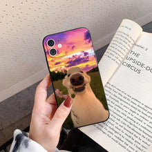 Load image into Gallery viewer, Funny Dog Cat Phone Case Silicone Soft For IPhone 16 15 14 13 12 11 Plus Pro Max Plus