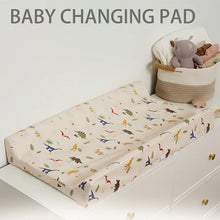 Load image into Gallery viewer, Portable Baby Diaper Changing Pad with Safety Strap Newborn Babies items Wipeable Changing Mat for Dresser and Changing Tables