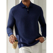 Load image into Gallery viewer, Men Long Sleeve Polo Shirt High Quality Male Clothing Office Polos T-shirt Business Poloshirt Casual Fashion Polo T Shirt Men