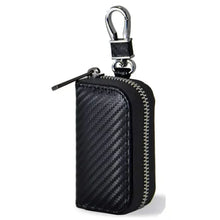 Load image into Gallery viewer, Car Key Signal Blocker Case Faraday Box Anti-Hacking Anti-Theft Key Fob RFID Signal Blocking Bag PU Leather Pouch Case Blocker