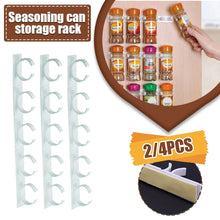 Load image into Gallery viewer, Wall Mount Spice Rack! (2/4Pcs) Seasoning Organizer