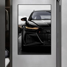 Load image into Gallery viewer, Modern Wall Art - AMG RS6 M4 HD Canvas Poster, Industrial Style Oil Painting Print
