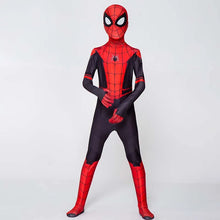 Load image into Gallery viewer, Anime Spiderman Kids Cosplay Costumes Miles Morales Spider Man Jumpsuit for Men Women Superhero Halloween Tight Fitting Clothing
