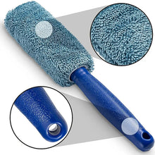 Load image into Gallery viewer, 2-Piece Car Wash Brush Microfiber Tire Scrubber Wheel Trunk Dust Remover Clean Tool