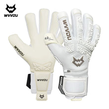 Load image into Gallery viewer, WVVOU Soccer Goalie Gloves for Adults and Youth, High Performance Goalkeeper Gloves with 5 Detachable Finger Saves