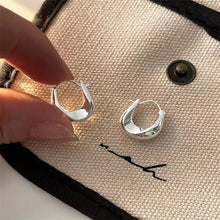 Load image into Gallery viewer, 925 Sterling Silver Earrings for Women Ear Hoop Versatile Sweet Girl Fashion Jewery New Year Gifts Accessories