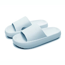 Load image into Gallery viewer, Women Thick Platform Cloud Slippers Indoor Home Eva Soft Sole Pillow Slides Sandals Woman 2025 Summer Non Slip Beach Flip Flops