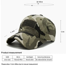 Load image into Gallery viewer, Flag Baseball Cap Tactical Operator Military Dad Hat Outdoor Snapback Sun Cap