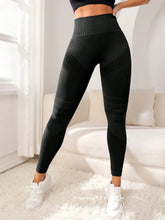 Load image into Gallery viewer, Sports Pants With Sexy Lines Lifting Buttocks Sports Tight Pants Women's High Waisted Elastic Fitness Pants Running Yoga Pants