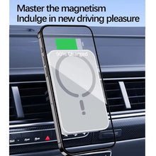Load image into Gallery viewer, 30W Magnetic Wireless Car Charger Air Vent Clip Phone Holder For Magsafe iPhone 16 15 14 13 12 Pro Max Fast Car Charging Stand
