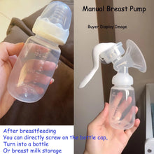 Load image into Gallery viewer, Manual Breast Pump &amp; BPA-Free PP Storage Bottle Set - Newborn Milk Bottle