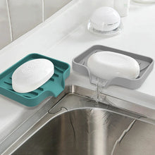 Load image into Gallery viewer, Silicone Self-Draining Soap Holder: Kitchen Sink Organizer and Dish Soap Tray