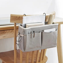 Load image into Gallery viewer, Bedside Storage Rack Hanging Basket Dormitory Organizer Bedroom Storage
