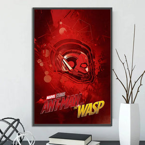 Marvel Movie Poster – Self-Adhesive Wall Mural / Wallpaper